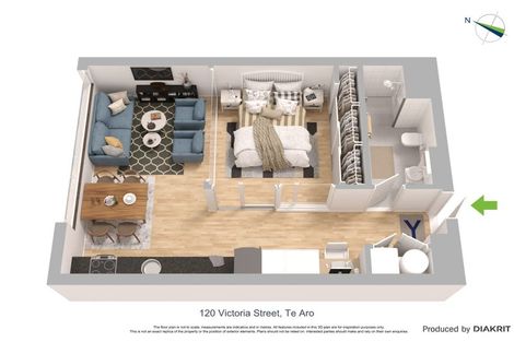 Photo of property in A C Nielsen House, 104/120 Victoria Street, Te Aro, Wellington, 6011