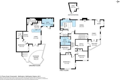 Photo of property in 15 Thane Road, Roseneath, Wellington, 6011