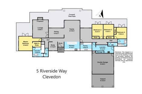 Photo of property in 5 Riverside Way, Clevedon, 2585