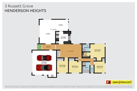 Photo of property in 3 Russett Grove, Henderson, Auckland, 0612