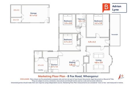 Photo of property in 8 Fox Road, Springvale, Whanganui, 4501
