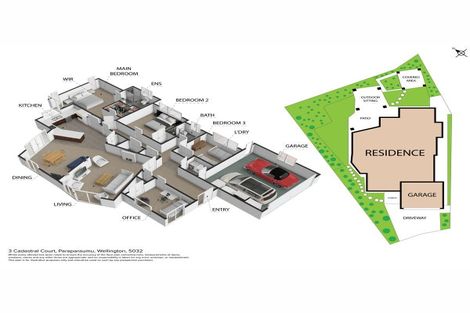 Photo of property in 3 Cadastral Court, Paraparaumu, 5032