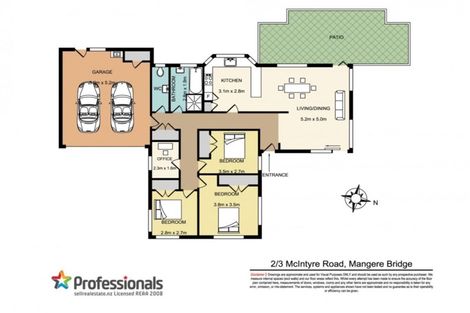 Photo of property in 2/3 Mcintyre Road, Mangere Bridge, Auckland, 2022