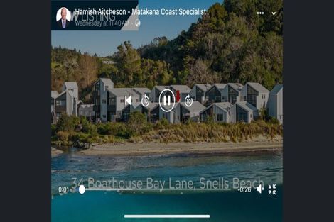 Photo of property in 34 Boathouse Bay Lane, Snells Beach, 0920