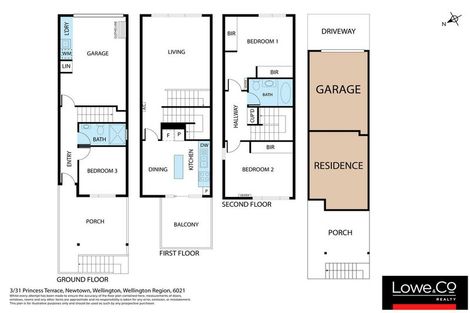 Photo of property in 3/31 Princess Terrace, Newtown, Wellington, 6021