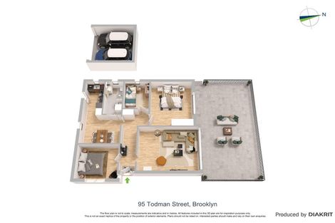 Photo of property in 95 Todman Street, Brooklyn, Wellington, 6021