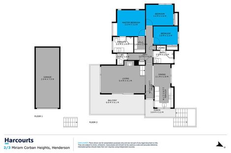 Photo of property in 2/3 Miriam Corban Heights, Henderson, Auckland, 0612