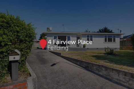 Photo of property in 4 Fairview Place, Feilding, 4702