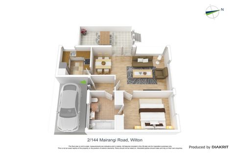 Photo of property in 144f2 Mairangi Road, Wilton, Wellington, 6012