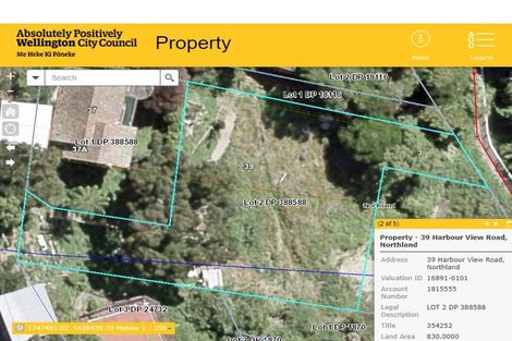 Photo of property in 39 Harbour View Road, Northland, Wellington, 6012