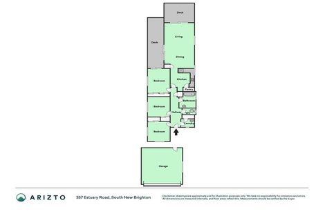 Photo of property in 357 Estuary Road, South New Brighton, Christchurch, 8062