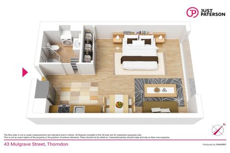 Photo of property in St Pauls Apartments, 70/43u Mulgrave Street, Thorndon, Wellington, 6011