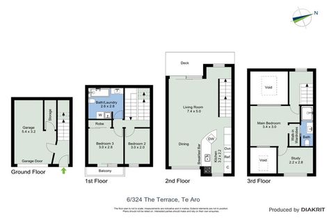 Photo of property in Fernhill Flats, 324u6 The Terrace, Te Aro, Wellington, 6011