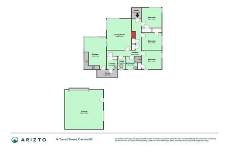 Photo of property in 14 Tainui Street, Castlecliff, Whanganui, 4501