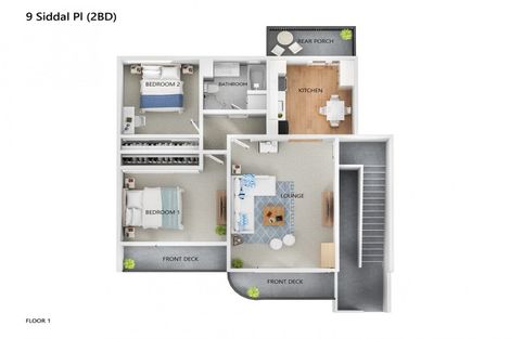 Photo of property in 9 Siddal Place, Richmond, Christchurch, 8013