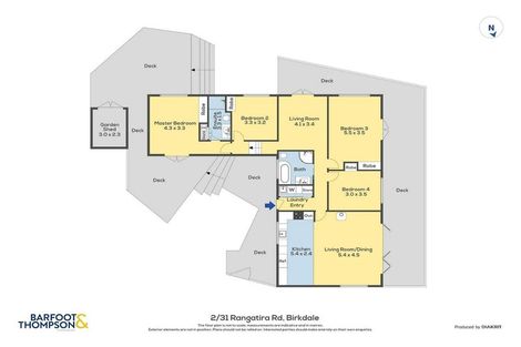 Photo of property in 2/31 Rangatira Road, Birkdale, Auckland, 0626