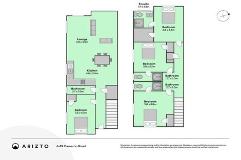Photo of property in 89u6 Cameron Road, Hamilton East, Hamilton, 3216