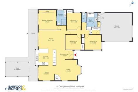 Photo of property in 15 Orangewood Drive, Northpark, Auckland, 2013