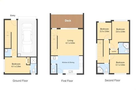 Photo of property in 6/20 William Souter Street, Forrest Hill, Auckland, 0620