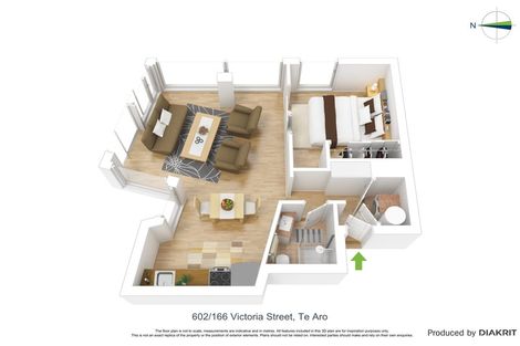 Photo of property in Vsp South, 602/166u Victoria Street, Te Aro, Wellington, 6011