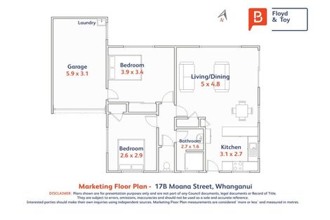 Photo of property in 17b Moana Street, Whanganui East, Whanganui, 4500