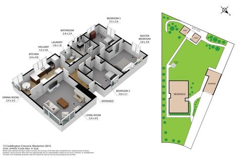 Photo of property in 15 Coddington Crescent, Masterton, 5810