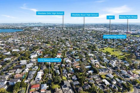 Photo of property in 1/12 Selwyn Crescent, Forrest Hill, Auckland, 0620