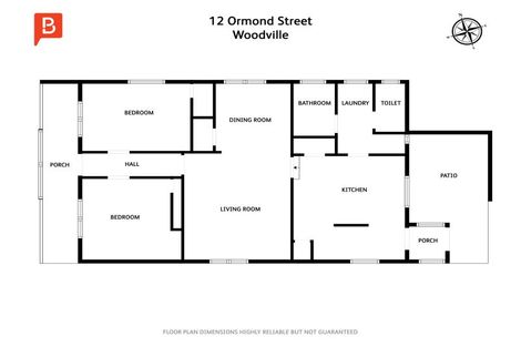 Photo of property in 12 Ormond Street, Woodville, 4920