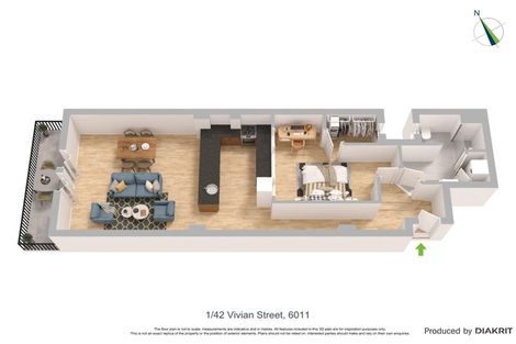 Photo of property in Palazzo, 42u1 Vivian Street, Te Aro, Wellington, 6011