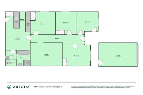 Photo of property in 13 Kawakawa Street, Whanganui East, Whanganui, 4500