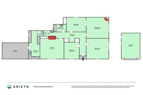 Photo of property in 13 Ross Street, Marton, 4710