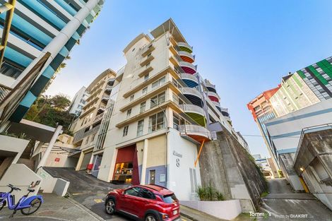 Photo of property in Sirocco Apartments, 607/8u Church Street, Wellington Central, Wellington, 6011