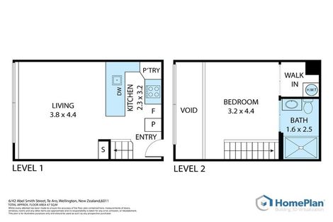 Photo of property in Tattoo Apartments, 42u6 Abel Smith Street, Te Aro, Wellington, 6011