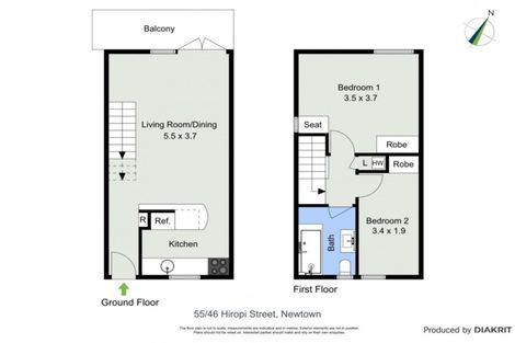 Photo of property in Hiropi St Village, 55/46u Hiropi Street, Newtown, Wellington, 6021
