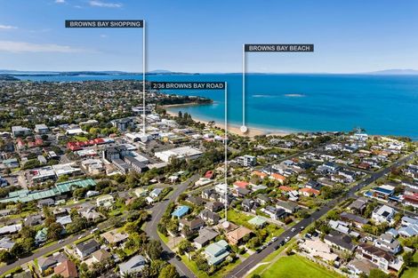 Photo of property in 2/36 Browns Bay Road, Rothesay Bay, Auckland, 0630