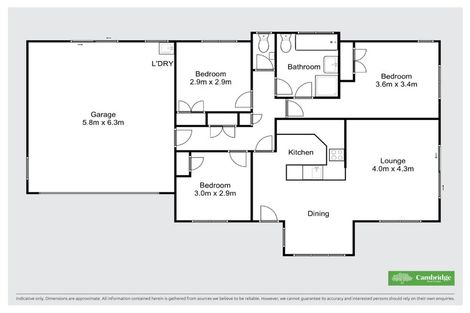 Photo of property in 8a Moore Street, Leamington, Cambridge, 3432