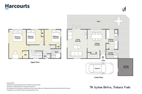 Photo of property in 2/70 Ayton Drive, Totara Vale, Auckland, 0629