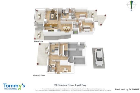 Photo of property in 69 Queens Drive, Lyall Bay, Wellington, 6022