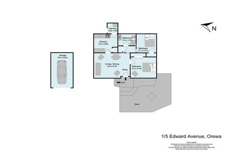 Photo of property in 1/5 Edward Avenue, Otara, Auckland, 2023