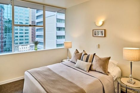 Photo of property in Terrace Tower Apartments, 6a/126 The Terrace, Wellington Central, Wellington, 6011
