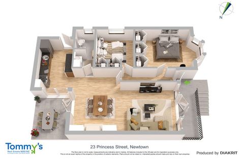 Photo of property in 23 Princess Terrace, Newtown, Wellington, 6021