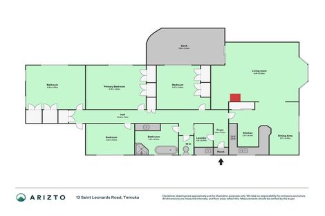 Photo of property in 13 Saint Leonards Road, Temuka, 7920