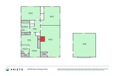 Photo of property in 26 Nile Street, Whanganui East, Whanganui, 4500