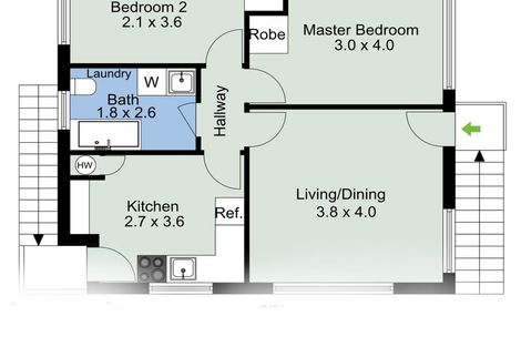 Photo of property in 56u3 Brussels Street, Miramar, Wellington, 6022
