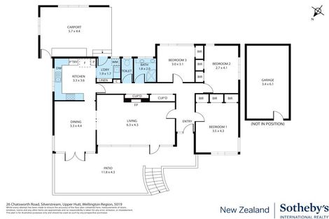 Photo of property in 26 Chatsworth Road, Silverstream, Upper Hutt, 5019