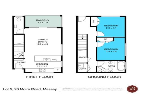 Photo of property in 28c Moire Road, Massey, Auckland, 0614