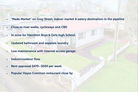 Photo of property in 42a Graham Street, Hamilton East, Hamilton, 3216