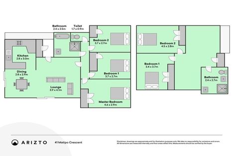 Photo of property in 41 Matipo Crescent, Pukete, Hamilton, 3200
