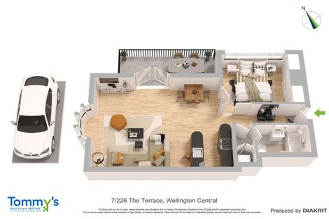 Photo of property in 226u7 The Terrace, Wellington Central, Wellington, 6011