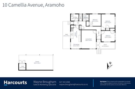 Photo of property in 10 Camellia Avenue, Aramoho, Whanganui, 4500